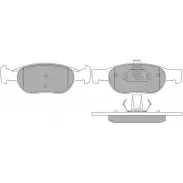 Тормозные колодки, дисковые, комплект FREMAX FBP-1516 2888290 XO5XS 2 1931