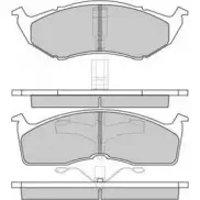 Тормозные колодки, дисковые, комплект FREMAX FBP-1669 2304 3 C95346 Chrysler Concorde 2 (LH) Седан 3.5 Lx 237 л.с. 1997 – 2003