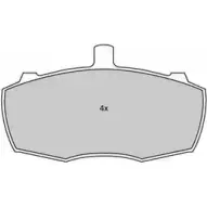 Тормозные колодки, дисковые, комплект FREMAX 20 904 FBP-1750 ECZROK 2888499