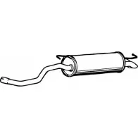 Глушитель FENNO 2896081 6438013012514 IOMV1 2S P1251