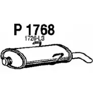 Глушитель FENNO Citroen Saxo 1 (S0, S1) Хэтчбек 6438013017687 4 98IG P1768