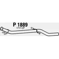 Выхлопная труба глушителя FENNO Citroen C5 2 (RC, RE, PF3) 2004 – 2008 P1889 6438013018899 DLWBS 6