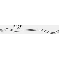 Выхлопная труба глушителя FENNO 6438013018912 1 TPDY Peugeot 106 2 (1A, 1S) 1996 – 2001 P1891