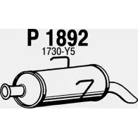 Глушитель FENNO P1892 Peugeot 106 6438013018929 X B2B0