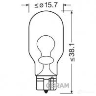 Лампа W16W ORIGINAL 16 Вт 12 В OSRAM 921 1YB7EL 813420 W1 6W - Изображение 5