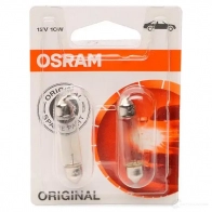 Лампа галогеновая C10W 10 Вт 12 В 3000-4000K OSRAM 810777 641102B 4050300925646 G1TE Y2 - Изображение 2