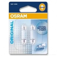 Лампа галогеновая C10W 10 Вт 12 В 3000-4000K OSRAM 810777 641102B 4050300925646 G1TE Y2 - Изображение 5
