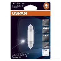 Лампа светодиодная C10W SV8.5-8 1 Вт 12 В 6000K OSRAM 4052899068483 6499CW 1423275417 X FJ9AUO - Изображение 2