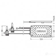 Лампа светодиодная H10 LEDRIVING STANDART 42 Вт 12 В OSRAM 1437671122 B D9YT24 LEDEXT10210