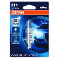 Лампа галогеновая H1 COOL BLUE INTENSE 55 Вт 12 В 4200K OSRAM 64150CBI01B M U7V2UO 810931 4008321655424 - Изображение 2