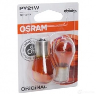 Лампа PY21W ORIGINAL 21 Вт 12 В OSRAM 750702B PY21 W WLSFO 812881 - Изображение 2