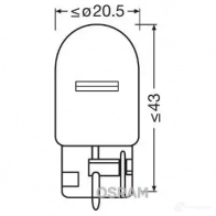 Лампа WY21W ORIGINAL 21 Вт 12 В OSRAM 7504 W Y21W 812719 ELV67 - Изображение 5