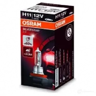 Лампа галогеновая H11 SILVERSTAR +60% 55 Вт 12 В 3000-4000K OSRAM 811946 64211SV2 H1 1 NN8D4 - Изображение 3