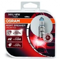 Лампа галогеновая H1 NIGHTBREAKER UNLIMITED +110% 55 Вт 12 В OSRAM 64150NBUHCB 4052899016286 JOX IF77 810963 - Изображение 4