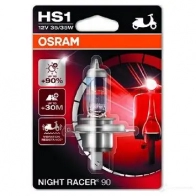 Лампа галогеновая HS1 NIGHT RACER +90 35/35 Вт 12 В OSRAM 64185NR901B HS 1 811285 7H2J2B - Изображение 3