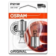 Лампа P21W 21 Вт 24 В OSRAM 549MUNK P2 1W 751102B 812971 - Изображение 2