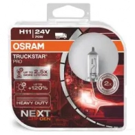 Лампа галогеновая H11 TRUCKSTAR PRO 70 Вт 24 В OSRAM H1 1 6K1MU8V 64216TSPHCB 812116 - Изображение 3