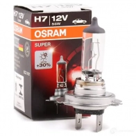 Лампа галогеновая H7 SUPER +30% 55 Вт 12 В OSRAM 64210SUP RQ AC5N 4008321890375 811756 - Изображение 2