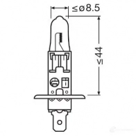 Лампа галогеновая H1 TRUCKSTAR PRO 70 Вт 24 В OSRAM 64155TSPHCB PUJFV IN 811139 4008321784209 - Изображение 2