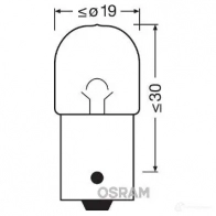 Лампа R5W ULTRA LIFE 5 Вт 12 В OSRAM R5 W 5007ULT Q741B8G 810216 - Изображение 5