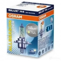 Лампа галогеновая H4 ALLSEASON 60/55 Вт 12 В 3000K OSRAM 4050300435978 811345 64193ALS 2U 5RV9 - Изображение 5