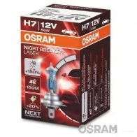 Лампа галогеновая H7 NIGHT BREAKER LASER +150% 55 Вт 12 В 4000K OSRAM 4052899991392 64210NL N36 ZUW4 1424279857 - Изображение 7