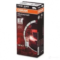 Лампа T4W TRUCKSTAR PRO 4 Вт 24 В OSRAM 3930TSP 810154 GO1WZSX T 4W - Изображение 3