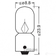 Лампа T2W ORIGINAL 2 Вт 12 В OSRAM 45H NX 3796 4050300891309 810057 - Изображение 5