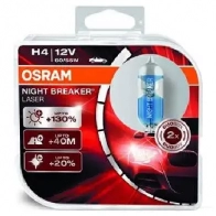 Лампа галогеновая H4 NIGHT BREAKER LASER +130% 60/55 Вт 12 В 4000K OSRAM 02D6OR H 4052899436619 64193NBLHCB 811399 - Изображение 3