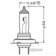 Лампа галогеновая H7 SILVERSTAR 2.0 + 60% 55 Вт 12 В OSRAM 4008321786715 SN8 LMDR Saab 9-3 (YS3F) 2 Кабриолет 2.0 t 220 л.с. 2011 – 2015 64210SV201B