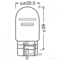 Лампа W21/5W ORIGINAL 21/5 Вт 12 В OSRAM 812995 7515 ZYVKB W21 /5W - Изображение 5