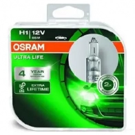 Лампа галогеновая H1 ULTRA LIFE 55 Вт 12 В OSRAM 64150ULTHCB 4008321416162 811019 FK BM8MM - Изображение 2