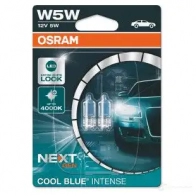 Лампа галогеновая W5W COOL BLUE INTENSE NEXT 5 Вт 12 В 4000K OSRAM 2825CBN02B SX V33OS 1438012813 - Изображение 3