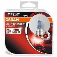 Лампа галогеновая H8 NIGHT BREAKER UNLIMITED +110% 35 Вт 12 В 4000K OSRAM 64212NBUDUOBOX 1439691655 MSO L4