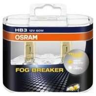 Лампа галогеновая HB3 FOG BREAKER 60 Вт 12 В 2600K OSRAM 1439691666 9005FBRDUOBOX 5 3RGX