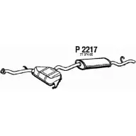 Глушитель FENNO 6438013022179 SVXJ6 M Fiat Tempra (159) 2 Универсал 1.6 i.e. (159.AJ) 90 л.с. 1994 – 1996 P2217
