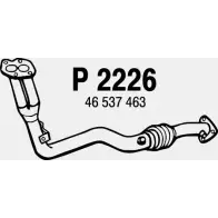 Выхлопная труба глушителя FENNO UBZ7 0 Fiat Marea (185) 1 Седан 1.6 100 16V Bipower 103 л.с. 1999 – 2002 P2226 6438013022261