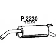 Глушитель FENNO Fiat Stilo (192) 1 Хэтчбек 1.2 16V (192xA1B) 80 л.с. 2002 – 2006 5T4J J 6438013022308 P2230