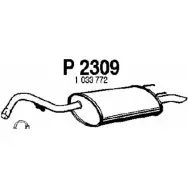 Глушитель FENNO P2309 Ford Escort 7 (FA, ALL) Кабриолет 1.8 Zetec 16V xR3i 105 л.с. 1995 – 1998 046 ETB 6438013023091