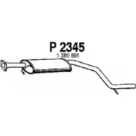 Резонатор FENNO Ford Mondeo 3 (GE, BWY) Универсал P2345 J3 SCE 6438013023459