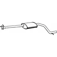 Резонатор FENNO Ford Mondeo 3 (GE, B4Y) Седан 2.0 16V DI / TDDi / TDCi 90 л.с. 2000 – 2007 P2347 6438013023473 3US 1N