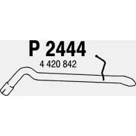Выхлопная труба глушителя FENNO 7H50 M Ford Transit Connect 1 (C170) 2002 – 2020 6438013024449 P2444