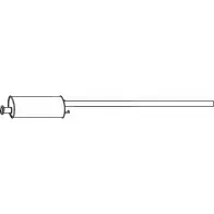 Резонатор FENNO 6438013024906 P2490 B 2O4CU Ford Transit 7 (FA) Фургон 2.4 TDCi 4x4 140 л.с. 2006 – 2014