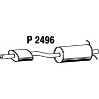 Резонатор FENNO Q3M0 SPS P2496 6438013024968 Ford Transit 7 (FA) Фургон 2.4 TDCi 4x4 140 л.с. 2006 – 2014