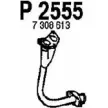 Выхлопная труба глушителя FENNO Ford Fiesta 4 (DX, JA, JB) Хэтчбек 1.1 50 л.с. 1995 – 1996 6438013025552 P2555 6GJ LX