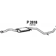 Резонатор FENNO IDDH 9 Ford Orion 3 (EA, GAL) Седан 1.8 i 16V 130 л.с. 1992 – 1993 P2618 6438013026184