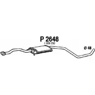 Резонатор FENNO Ford Escort 7 (FA, GAL, AFL) Седан 1.8 Zetec 16V 105 л.с. 1995 – 1995 FHSAO H 6438013026481 P2648