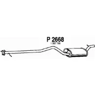 Резонатор FENNO Ford Focus 1 Седан 1.8 16V 115 л.с. 1999 – 2004 6438013026689 P2668 U131 4