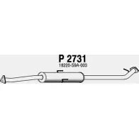 Резонатор FENNO J5A U7 6438013027310 P2731 Honda CR-V 2 (RD) Кроссовер