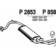 Глушитель FENNO P2853 2 6O9L 6438013028539 2897398